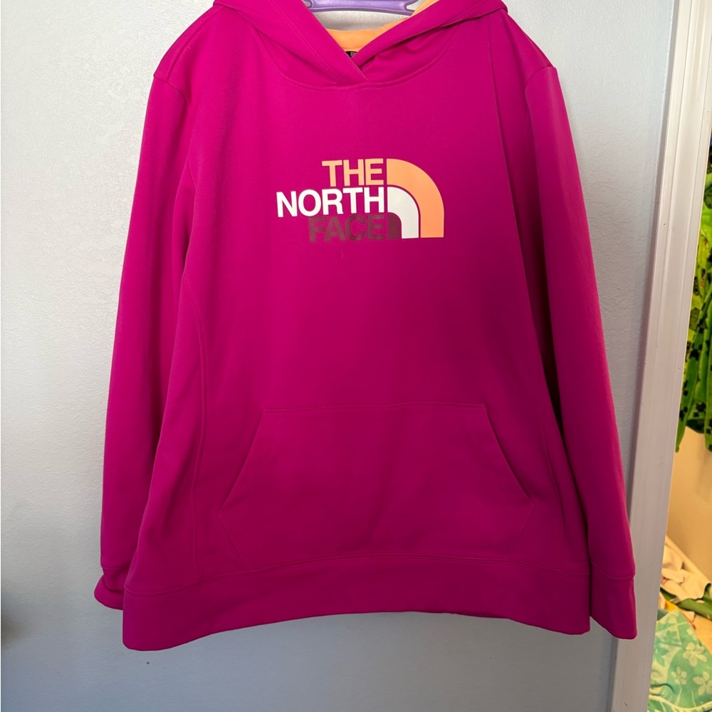 The North Face Pink and Orange Women's Hoodie
